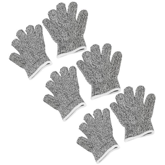Cutting Resistant Gloves, Kids Work Gloves Protection Flexible Non Disposable Comfortable For Gardening