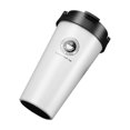 thumbnail image 1 of kurtrusly Tasse de Voyage à Double Paroi avec Couvercle Étanche Facile à Utiliser à Chaud et à Froid Réutilisable et Durable Grand Blanc, 1 of 6