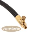 thumbnail image 3 of LOLIPPYY Black Tire Inflator Extension Hose for Quick Car Tire Inflation and Pressure Control, 3 of 7