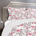 thumbnail image 5 of Designart Pattern with Red Roses Modern & Contemporary Duvet Cover Set, 5 of 5