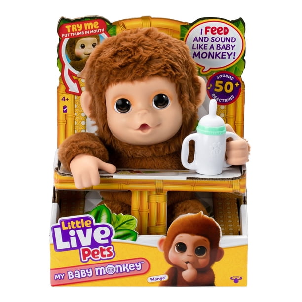 Little Live Pets My Baby Monkey - Walmart.ca