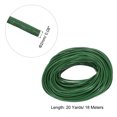 thumbnail image 2 of Unique Bargains 20 Yards 2mm Round Leather Cord Lacing String for DIY Crafts, Dark Green, 2 of 7