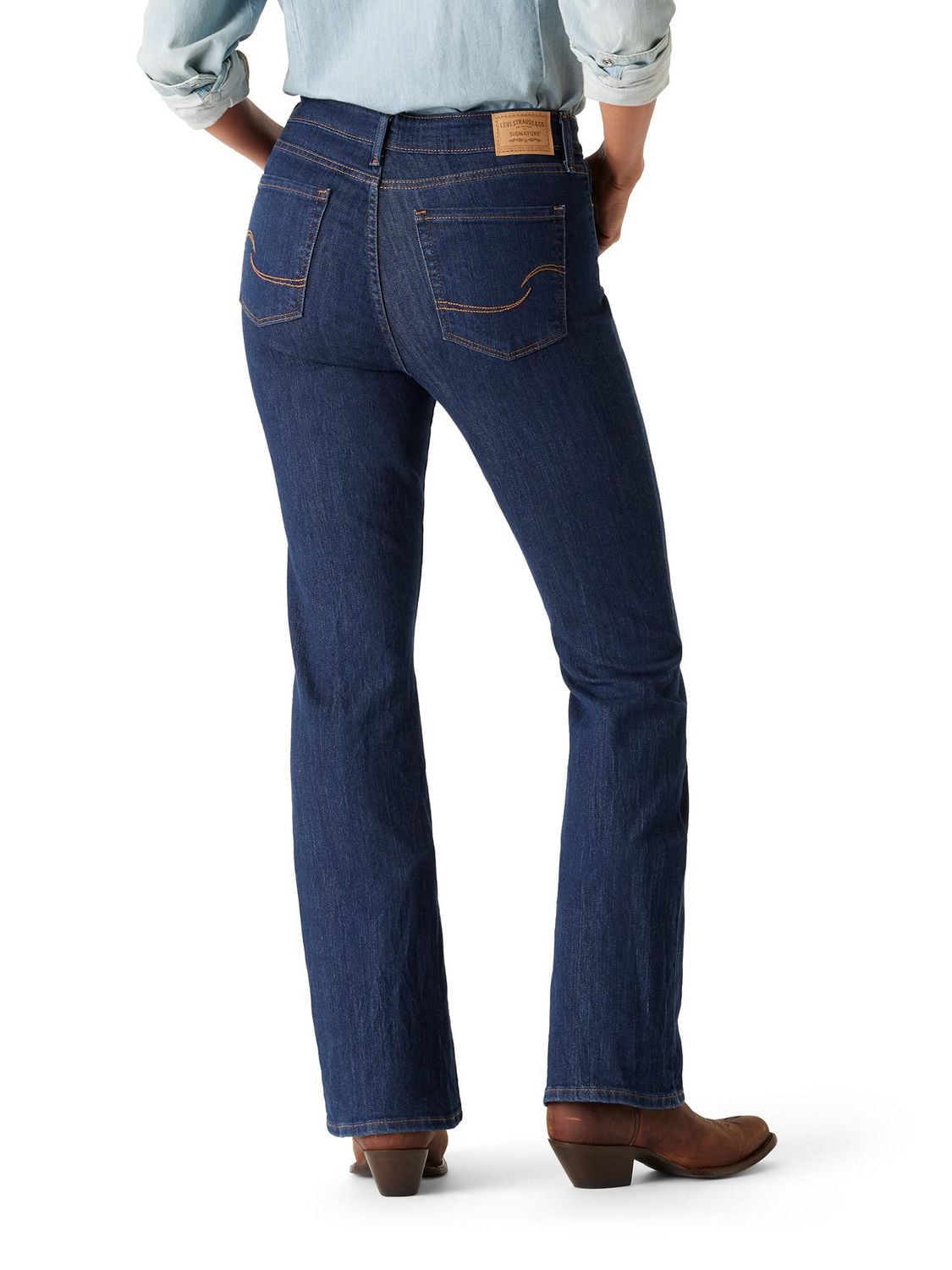 Jean mi-taille bottillon pour femme Levi Strauss SignatureMC