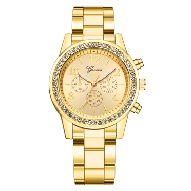 TIMIFIS Montres pour Femmes Femmes Montre Mode Horloge Acier Inoxydable Décontractée Robe Poignet Cristal Été