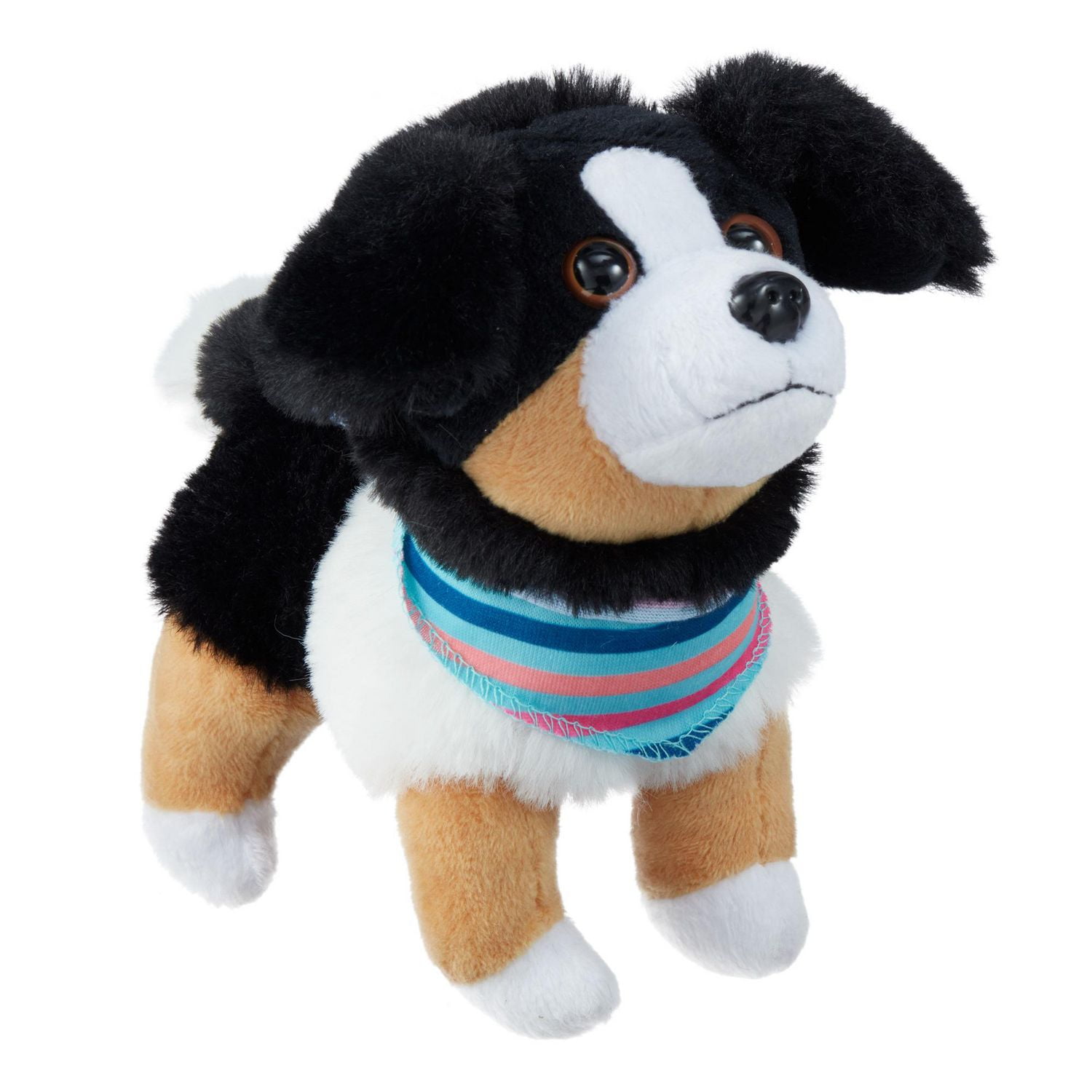 My Life As Plush Pet Companion for 18” Dolls, 1 Piece, Brown, Black, and White Dog