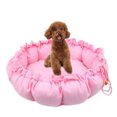 thumbnail image 3 of Bangcool Pet Winter Bed Elastic Drawstring Adjustable Puppy Bed Cushion Cat Sleeping Pad, 3 of 10