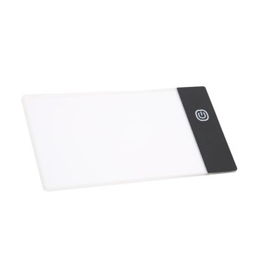 Light Table, Ultra Thin Light Pad Tracing Light Box Light Board Acrylic 7 X 3.7inch  For Embossing For Animation For Sketching For Painting