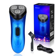 HHBEAUTY Electric Razor for Men,2025 Rechargeable Wet Dry Waterproof Cordless Shavers for Men,Portable Face Shaver,Electric Razors for Fathers Husbands Boyfriend (Blue)