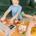thumbnail image 2 of Melissa & Doug Top & Bake Wooden Pizza Counter Play set (34 pcs), 2 of 8