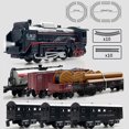 thumbnail image 3 of VONKY Modèle de Voies Ferrées Incontournable pour Toute Collection de Jouets Train Classique Électrique Grand Ensemble Est Cadeau Type C, 3 of 6
