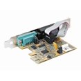thumbnail image 3 of StarTech.com 2-Port PCI Express Serial Card, Dual Port PCIe to RS232 (DB9) Serial Interface Card, 16C1050 UART, Standard or Low Profile Brackets, COM Retention, For Windows & Linux 21050-PC-SERIAL-CARD) - Adaptateur Série - PCIe 2.0 Profil Bas - RS-232 x 2 - Jaune, 3 of 15