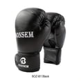 thumbnail image 4 of Thinsony Training Sparring Gloves For Kickboxing Reliable Hand Protection Wide Application Kick Boxing Gloves 6OZ-B1 Black, 4 of 6