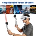 thumbnail image 2 of HLONK Accessoires de Poignée VR Compatibles avec les Manettes Oculus/Meta Quest 3, Noir, Lot de 2, 2 of 7