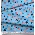 thumbnail image 3 of Soimoi Rayon Fabric Brush Stroke Abstract Print Sewing Fabric Yard 56 Inch Wide, 3 of 3
