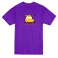 thumbnail image 1 of Vacation Stuff Car Graphic "I'm In Vacation Mode" Quote Men's Purple T-shirt, 1 of 1