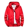 thumbnail image 1 of GDREDA Lightweight Breathable Outdoor Skin Jacket For Men And Women Couples Light Rain Jacket Mens, 1 of 3