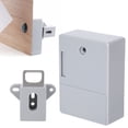 thumbnail image 4 of Mechanical Keys  Locks, Keyless Cabinet Lock Electronic Cabinet Lock, For Anti-theft Wardrobe  Locker Home Smart Security White,Black,Gray, 4 of 8