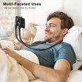 thumbnail image 4 of Cell Phone Holder, Universal Mobile Phone Stand, Lazy Bracket, DIY Flexible Mount Stand with Multiple Function (Black), 4 of 8