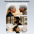 thumbnail image 4 of Language Translator Earbuds, 360 Degree Surround Sound, 144 Languages,  5.0, Touch Mode, Speaker Mode, Free Talk Mode, Real Time Translation, System Compatibility, Music, 4 of 7