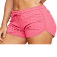 thumbnail image 1 of MesaSe Women Athletic Yoga Shorts Solid Color Workout Gym Shorts Tummy Control Running Drawstring Shorts, 1 of 5