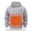 H-Grey, variant on Men's Casual Men's Hooded Fr Hoodies for Men Sweater Printed Men's Coat Mens Hoodies Graphic Men Sweatshirts Pullover Hoodies Short Sleeve Hoodie for Men Fleece Lined Sweatshirts