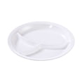 thumbnail image 1 of Binwennn Heat Imitation Porcelain Compartment Fast Food Trays Specifically Designed For School And Unit Canteens Commercial Grade Tableware Place Mats Indoor Set Outdoor Table Setting for 2 Dining, 1 of 4