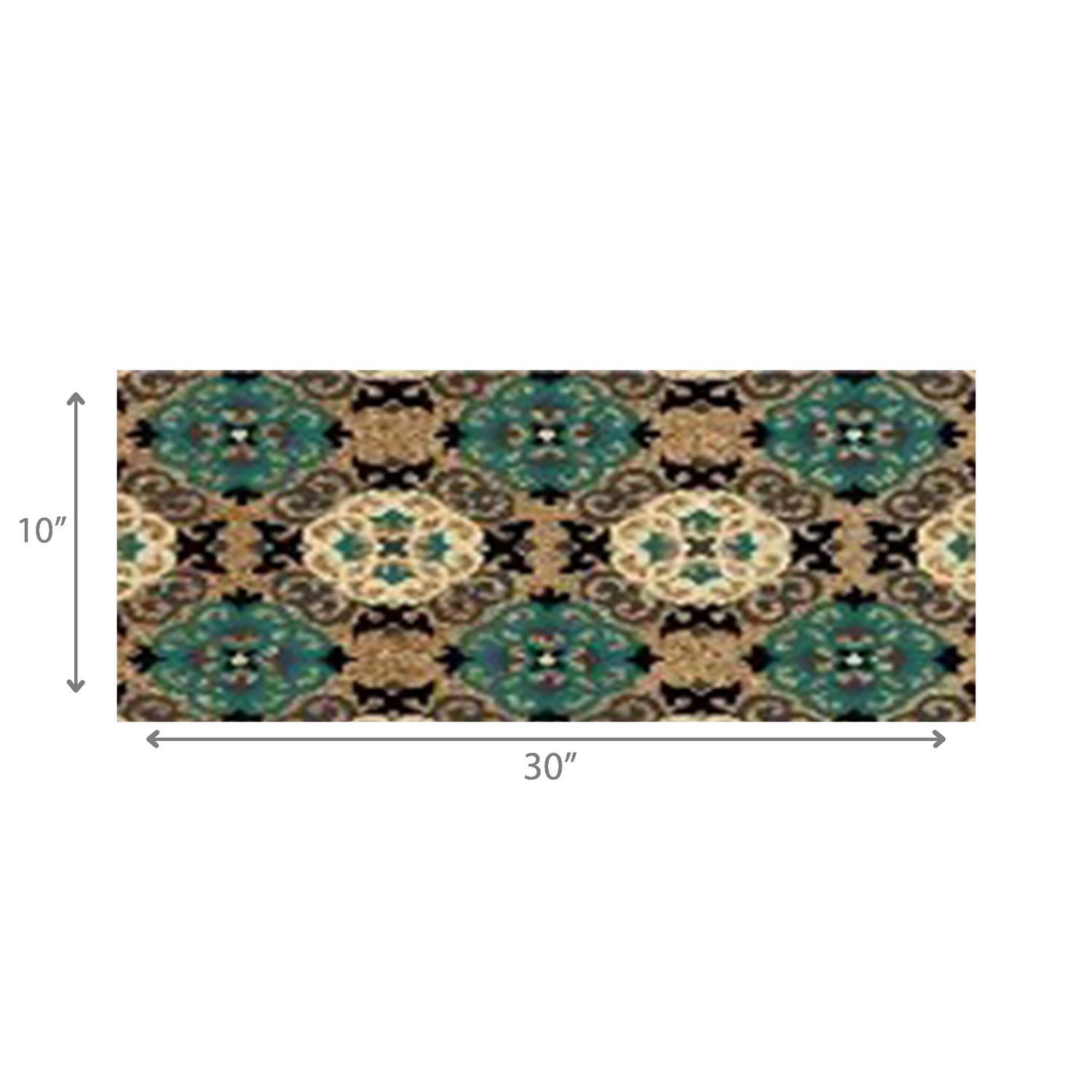 Paillasson En Coco Motif Sérénité 10"X30"