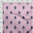 thumbnail image 2 of oneOone Polyester Lycra Fabric Peacock Feather Ikat Fabric Prints By Yard 56 Inch Wide, 2 of 4