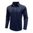 thumbnail image 4 of Birdeem Chemise/haut à Manches Longues Ajustée à Boutons pour Hommes, 4 of 6