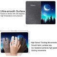 thumbnail image 5 of Mouse Pad, Cute Mouse Pads, Square Washable Cloth Personalized Mouse Mat with Design, Gaming Office Home Non-Slip Rubber Base Computer Mousepad, Forest Moon, 5 of 5