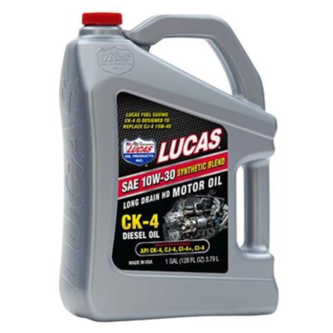 Lucas Oil 10282 Syn Blend Sae 10W-30 Ck-4 Diesel Oil