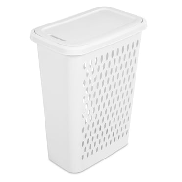 Panier à Linge Étroite de Sterilite - Blanc