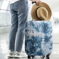thumbnail image 5 of Travel Luggage Cover Suitcase Protector Fits 18-32 Inch Luggage Wheel Covers Patterned Travel Related Items Flower Luggage Protector Elastic Luggage Anti-scratch Suitcase Cover S, 5 of 5
