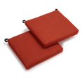 thumbnail image 2 of Coussin de Chaise en Polyester Filé de 20 Po sur 19 Po (Ensemble de Deux) - Blé, 2 of 3