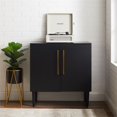 thumbnail image 3 of Crosley Everett Accent Cabinet in Matte Black, 3 of 11