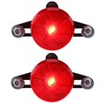 thumbnail image 2 of EeaseCA 2Pcs Rear Shelf Taillight Multi-function Flashing Warning Light Practical Signal Lamp for Bike Use (Red), 2 of 8