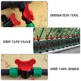 thumbnail image 2 of Miangastore 16mm Green Double Lock Irrigation Drip Tape Dedicated Link Accessories, 2 of 9