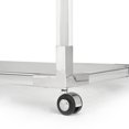 thumbnail image 3 of Bar Serving Silver Cart with Acrylic, 3 of 5