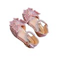 thumbnail image 4 of Kmbangi Sandales à Perles pour Fille, Chaussures d'Été Décontractées de Danse de Rue pour Enfants avec Papillon en Strass, 4 of 7
