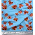 thumbnail image 1 of Soimoi polyester Crepe Fabric Flower Artistic Fabric Prints By Yard 42 Inch Wide, 1 of 3