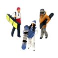thumbnail image 1 of HILABEE 3 Pcs Peint à la Main 1/64 Modèle Miniature Ski Figurines Table Micro Paysage B, 1 of 9