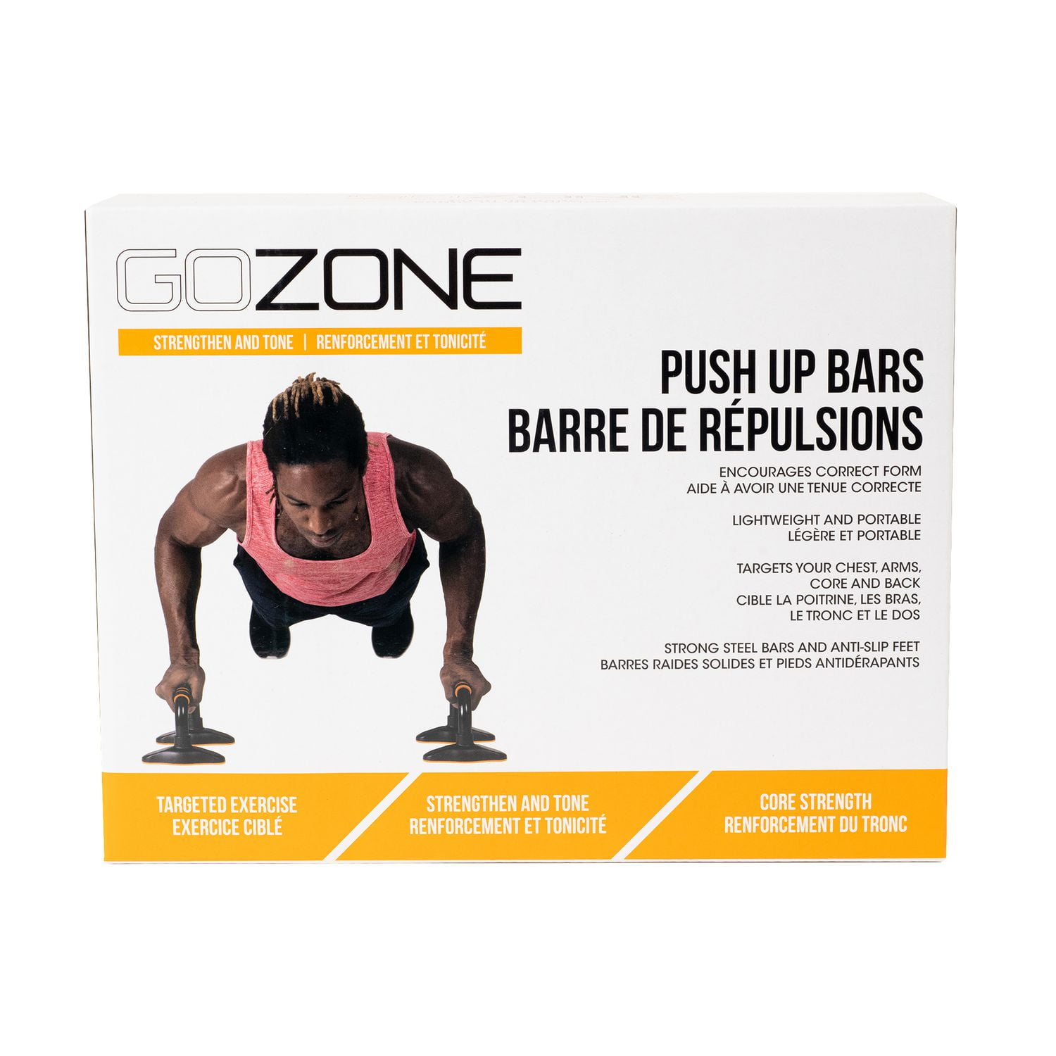 Barres de répulsion GoZone – Noir