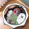 thumbnail image 3 of Amdohai Parc Octogonal pour Animaux, Parc Résistant aux Égratignures pour Chat Enceinte Ou Blessé, Pliable et Portable, 3 of 8
