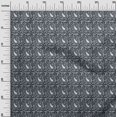 thumbnail image 2 of oneOone Viscose Chiffon Fabric Leaves & Paisley Block Printed Fabric 1 Yard 42 Inch Wide, 2 of 4