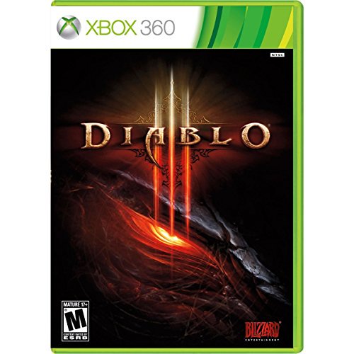 Couverture de la XBOX 360 Diablo III Espagnole