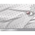 thumbnail image 2 of Soimoi Velvet Fabric Curve Diamond & Clock Tower Architectural Print Sewing Fabric Yard 58 Inch Wide, 2 of 3