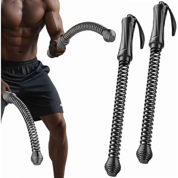 Apmemiss Liquidation 2 Pcs Cordes Lestées Sans Corde Cordes d'Entraînement pour Entraînement à Domicile Hommes Femmes Exerciseur de Bras pour Intérieur Extérieur Gym à Domicile Bureau Travail de Force