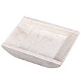 thumbnail image 3 of Creative Home Bougeoir en Forme de Bateau en Marbre - Finition Mate, 3 of 4