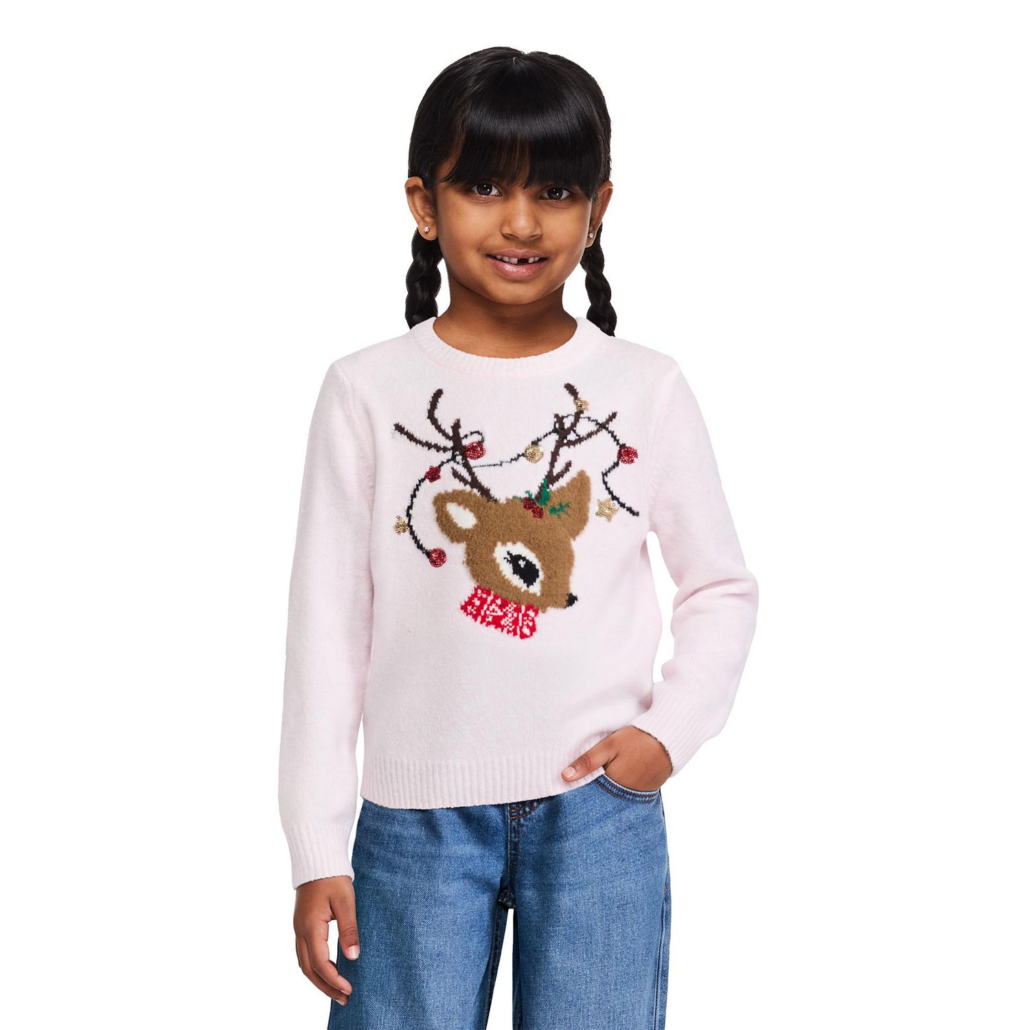 George Girls' Holiday Sweater