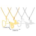 thumbnail image 3 of Decodeary Stainless Steel Classic France Map Flag Guadeloupe Pendant Necklace For Timeless Look Wide A, 3 of 6